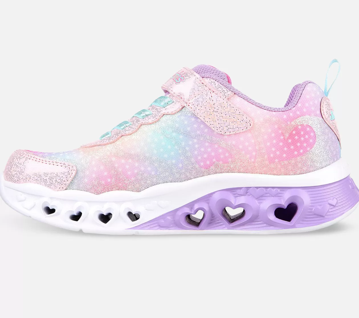 Børn SKECHERS Flutter Heart Lights - Simply Love