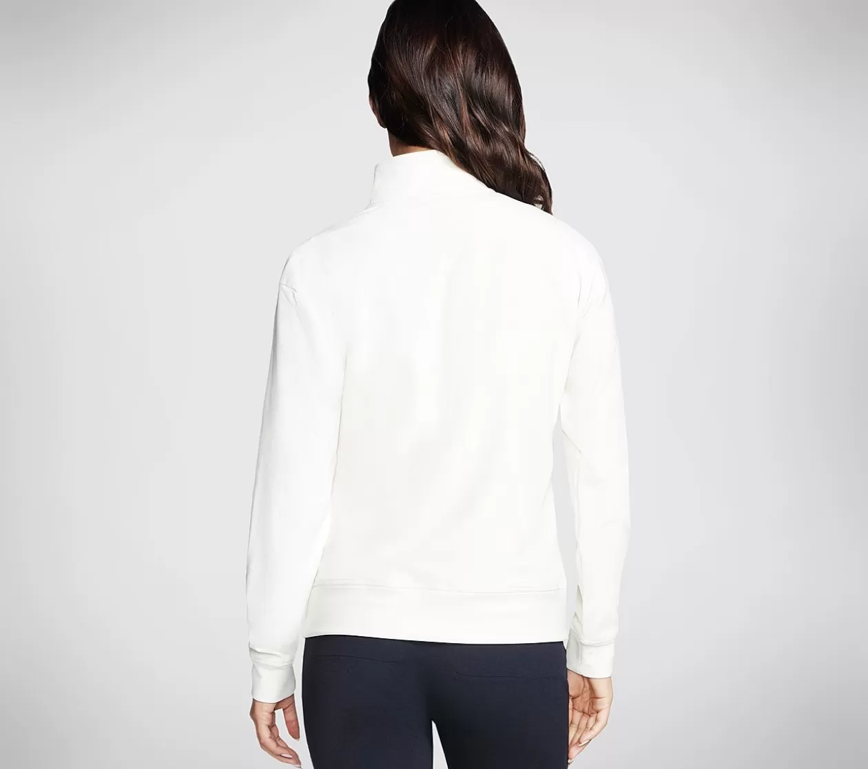 Dame SKECHERS GO LUXE Rib 1/4 Zip