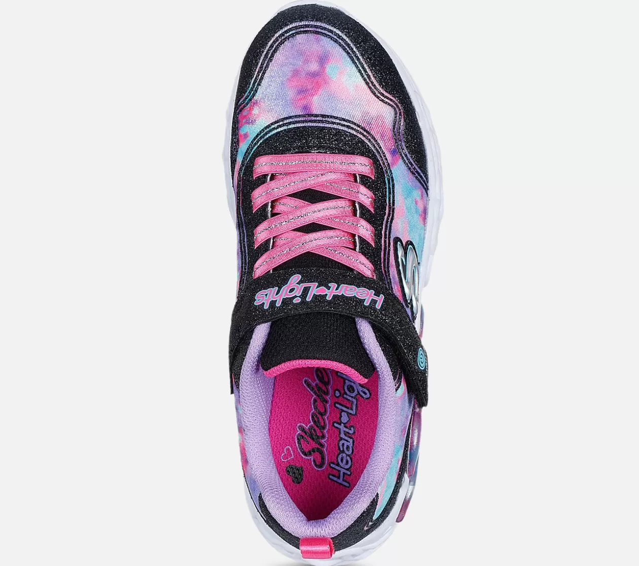 Børn SKECHERS Infinite Heart Lights - Color Lovin
