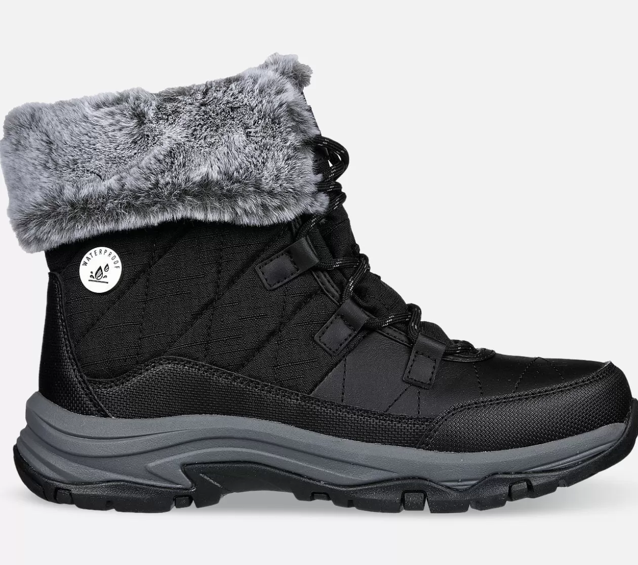 Dame SKECHERS Relaxed Fit: Trego - Winter Feelings - Waterproof