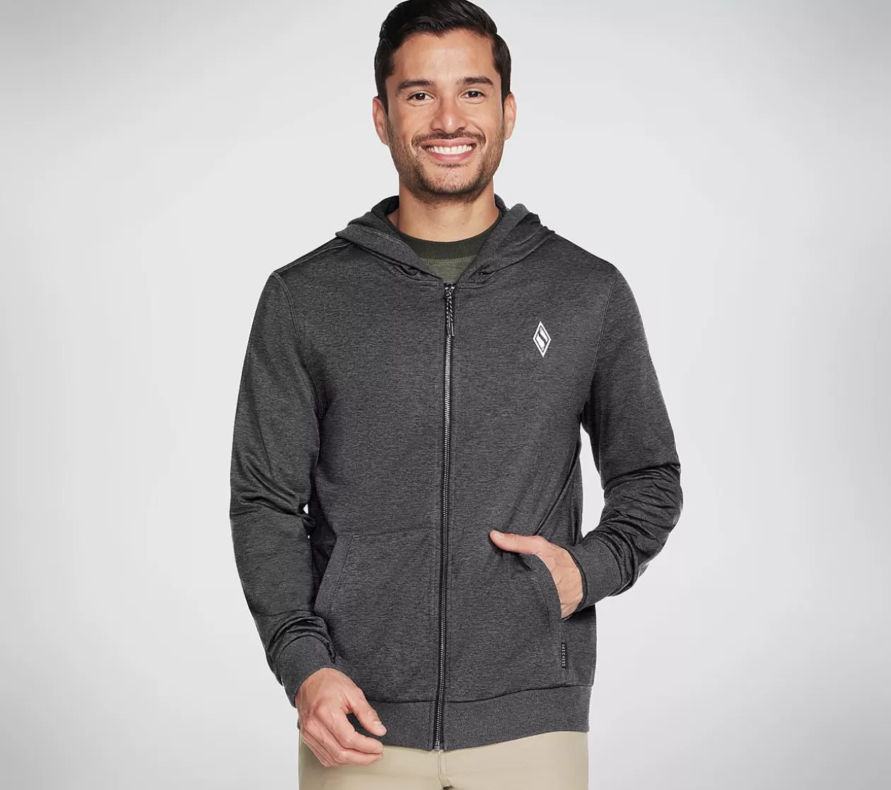 SKECHERS SKECH-KNITS ULTRA GO Full Zip Hoodie