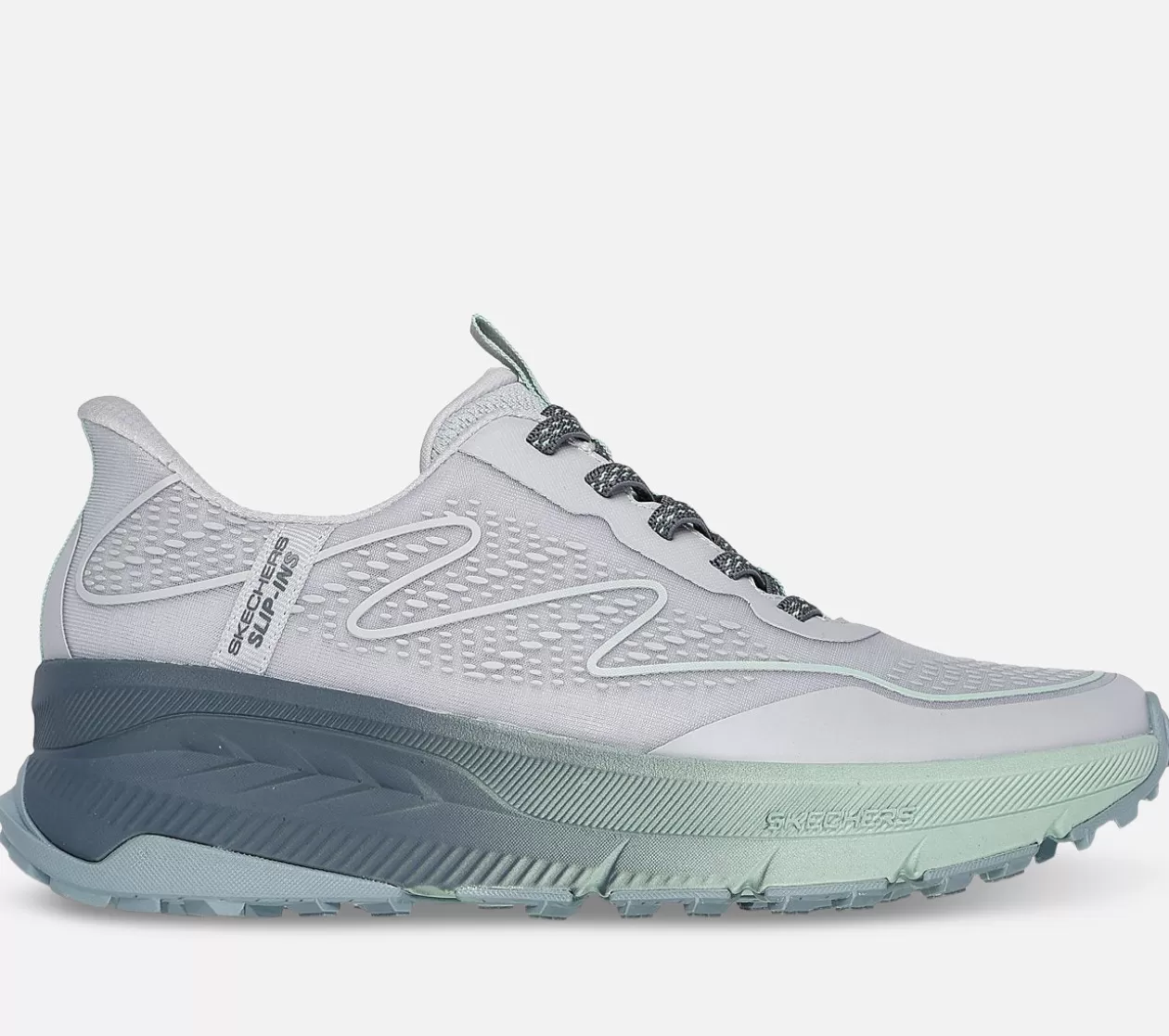 Dame SKECHERS Slip-ins: Switch Back – Mist